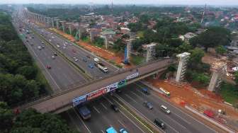 Proyek LRT Cibubur-Cawang