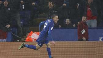 "Hattrick" ke Gawang City, Ini Komentar Vardy