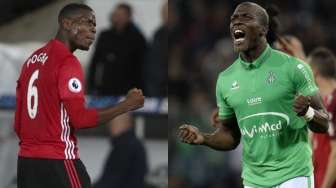 32 Besar Liga Europa: MU Vs St. Etienne, Duel Pogba Bersaudara