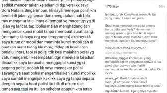 Begini Penjelasan Video Perempuan Berjilbab Ngamuk Cakar Polisi