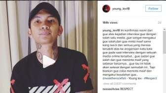 Young Lex Akhirnya Minta Maaf Kepada Iwa K