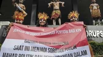 Aksi Anti Korupsi Warga Papua