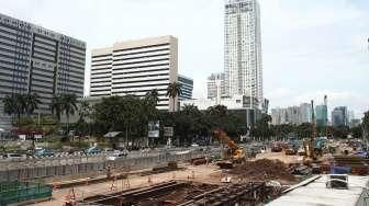 Progres MRT Kawasan Sudirman