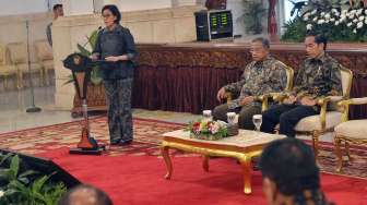Jokowi Bersilaturahmi dengan Pelaku Keuangan Syariah