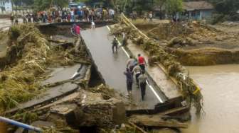 104.378 Warga Kota Bima Mengungsi Akibat Banjir