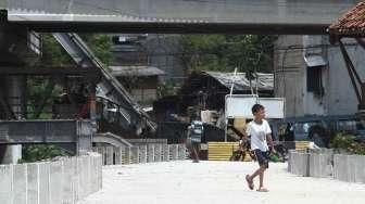 Pembangunan Jalan Inspeksi Ciliwung