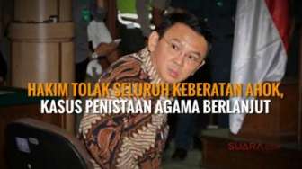 Hakim Tolak Keberatan Ahok, Kasus Penistaan Agama Berlanjut