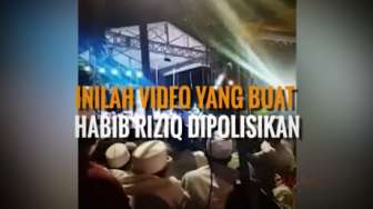 Inilah Video Kontroversi yang Buat Habib Rizieq Dipolisikan