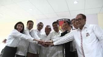 Komisi Pemilihan Umum Republik Indonesia (KPU RI) meresmikan kantor baru di Gedung Plaza Hayam Wuruk, Jakarta, Selasa (27/12/2016). [Suara.com/Oke Atmaja]