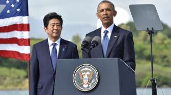 Perkuat Rekonsiliasi, Obama Dampingi PM Jepang ke Pearl Harbor