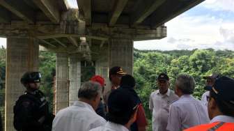 Ini Cara Menteri Basuki Stop Pergeseran Jembatan Cisomang