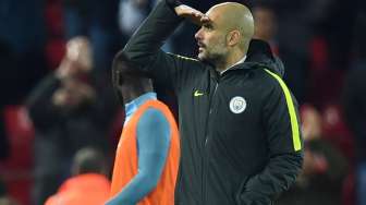 Ditekuk Liverpool, Guardiola: City Jangan Bicara Target Juara