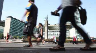 13 Bocah Cabul di Car Free Day Jakarta Bawa Senjata Tajam