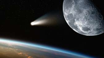 Awas! Komet Raksasa Seukuran Planet Kerdil Sedang Menuju Bumi