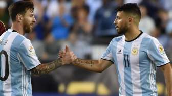 Jagokan Messi Raih "The Best FIFA", Aguero Punya Alasan Kuat