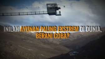 Inilah Ayunan Paling Besar dan Ekstrem di Dunia, Berani Coba?