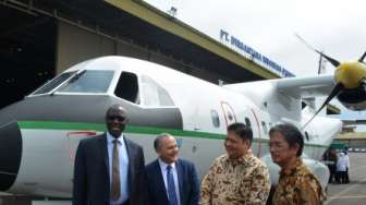 Pesawat CN-235 Produksi PT Dirgantara Indonesia Tiba di Senegal