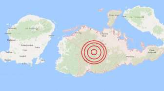 Rabu Dini Hari, Sumbawa Diguncang Gempa 5 SR