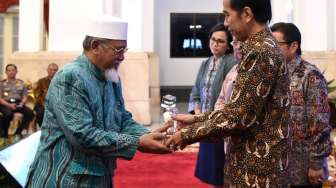 Jokowi Hadiri Ultah Partai Keadilan Persatuan Indonesia