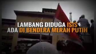 Bikin Geger, Lambang Diduga ISIS Ada di Bendera Merah Putih