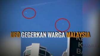 Inilah Penampakan Benda Diduga UFO yang Gegerkan Malaysia
