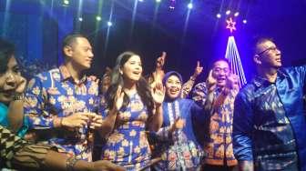 Hebohnya Agus dan Sylvi Joget di Acara Natal Nusantara