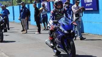 Jajal All-New Yamaha R15, Rekan Baru Rossi: Mirip Motor MotoGP