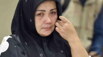 Komisaris CV Timur Alam Raya, Sri Astuti menjalani sidang dengan agenda pembacaan putusan di Pengadilan Tipikor, Jakarta, Senin (23/1).