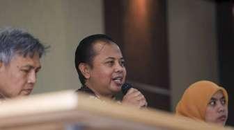 Keterangan pers terkait persiapan debat publik kedua calon Gubernur dan Wakil Gubernur DKI di Jakarta, Rabu (25/1).