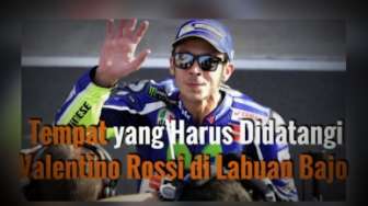 Ke Labuan Bajo, Valentino Rossi Harus Datangi 5 Tempat Ini