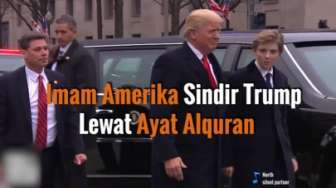 Heboh! Imam Amerika Sindir Donald Trump Lewat Al Quran