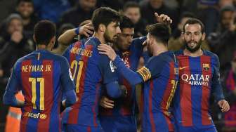 Hantam Sociedad, Barca ke Semifinal Copa del Rey