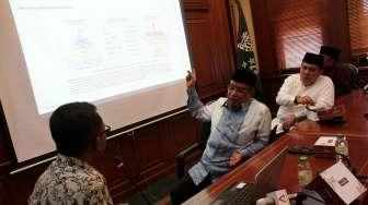PBNU bekerja sama dengan Alvara Research Center merilis survei tentang potret keberagamaan muslim di Indonesia, di Jakarta, Senin (30/1).