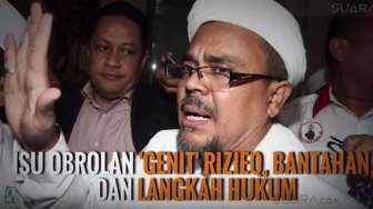 Isu Obrolan 'Genit' Rizieq, Bantahan, dan Langkah Hukum