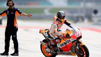 Satu Tingkat di Bawah Rossi, Marquez Jelaskan Penyebabnya