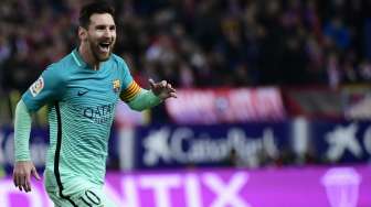 Messi 'Sihir' Publik Calderon, Enrique Nyaris Kehabisan Kata-kata