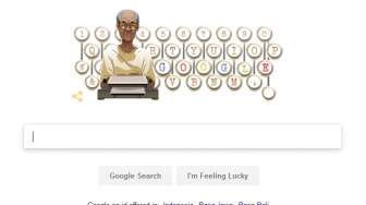 Google Rayakan Ulang Tahun Pramoedya Ananta Toer dengan Doodle