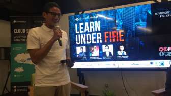 Sandiaga Uno Resmikan Co-Working Space Terbesar di Indonesia