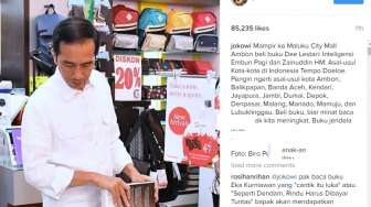 Novel Karyanya Dibeli Presiden Jokowi, Dewi Lestari 'Pingsan'