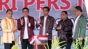 Jokowi Hadiri Hari Pers Nasional 2017