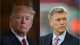 Ajak Pemain Liburan ke New York, Moyes Sambangi Donald Trump