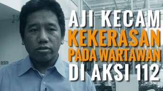 AJI Kutuk Kekerasan pada Wartawan di Aksi 112