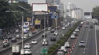 Polda Metro Berlakukan Contra Flow