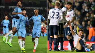 City Petik Kemenangan, Tottenham Bertahan di Tiga Besar
