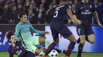 MSN Tak Berkutik, PSG Bantai Barcelona di Babak Pertama