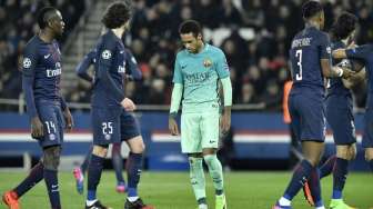 Dibantai PSG Empat Gol, Neymar Ragu Barcelona ke Perempat Final