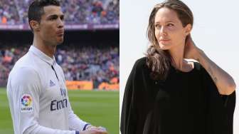 Wah, Ronaldo Bakal Adu Akting dengan Angelina Jolie