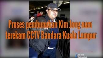 Ini Dia Rekaman CCTV Pembunuhan Kakak Kim Jong-un