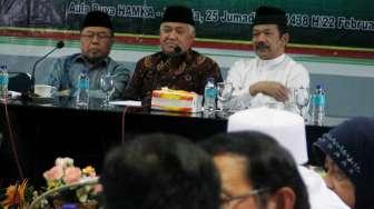 Dewan Pertimbangan Majelis Ulama Indonesia (MUI) menggelar rapat pleno ke-15 di Kantor MUI, Jakarta, Rabu (22/2).