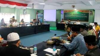 Dewan Pertimbangan Majelis Ulama Indonesia (MUI) menggelar rapat pleno ke-15 di Kantor MUI, Jakarta, Rabu (22/2).